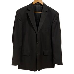 Reda suit jacket blazer Bianconi Uomo Arezzo Biella Italia 100% wool black 40R